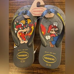 Havaianas kids Super Mario flip flops